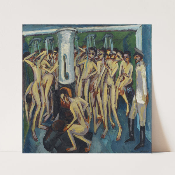 Artillerymen (1914 – 1915) by Ernst Ludwig Kirchner