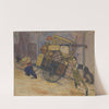Artist Carl Frisendahl's move in Montparnasse, Paris by Bertil Lybeck