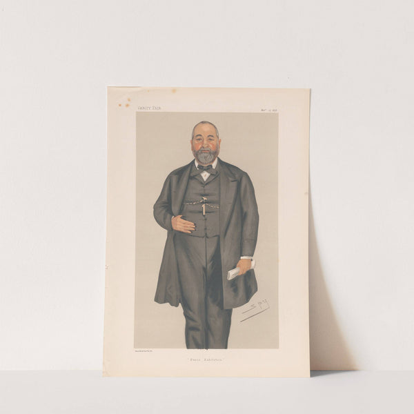 Artist. ‘Paris Exhibition’. Sir Francis Philip Cunliffe Owen. 23 November 1878 (1878) by Leslie Matthew Ward