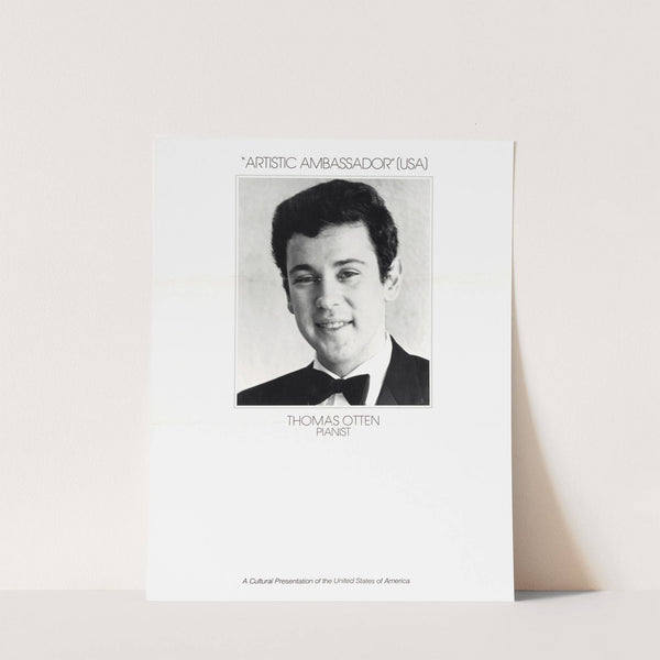 'Artistic Ambassador' (USA): Thomas Otten, Pianist by U.S. Information Agency