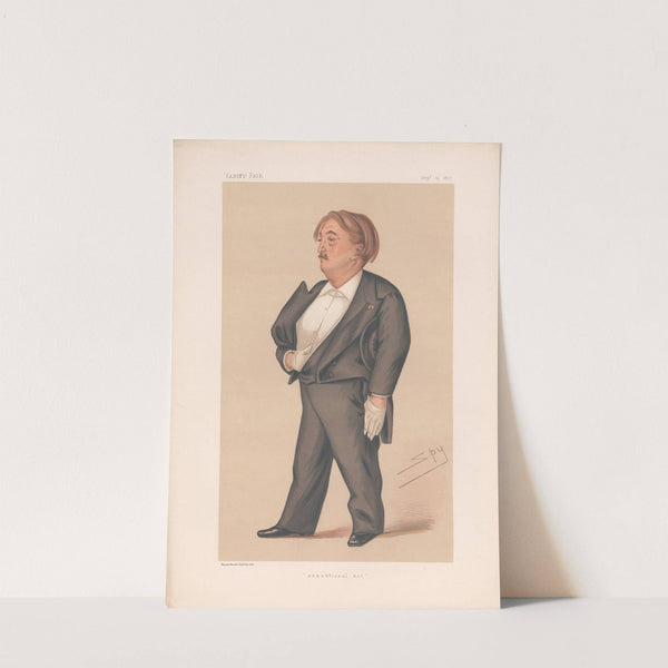 Artists. ‘Sensational art’. M. Paul Gustave Dore. 15 September 1877 (1877) by Leslie Matthew Ward