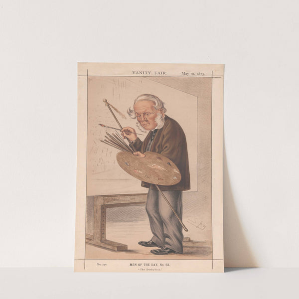 Artists. ‘The Derby-Day’. Mr. William P. Frith. 10 May 1873 (1873) by Leslie Matthew Ward