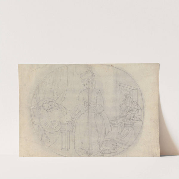 Artist’s Wife and Child by Benjamin West