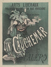 Arts Libéraux. Palais Vivienne. tous les jours Un cauchemar, par Faléro (1885)