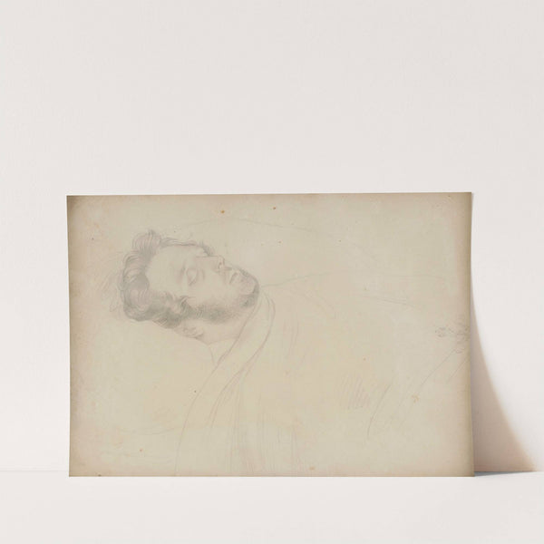 Artur Potocki on his deathbed, Artur Stanisław Potocki from Krzeszowice (1787-1832), son of Jan and Julia from Lubomirska (1832) by Johann Nepomuk Ender