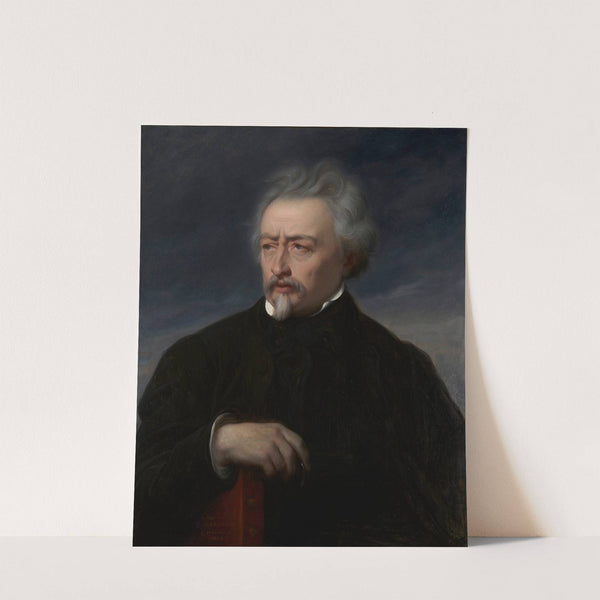 Ary Scheffer tegen het einde van zijn leven by François-Léon Benouville