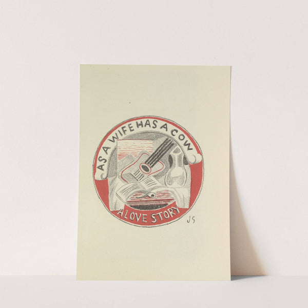 As a wife has a cow 3 by Juan Gris