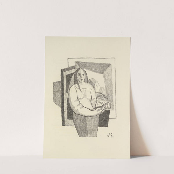 As a wife has a cow Pl.1 (1926) by Juan Gris