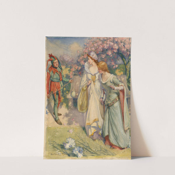 As you like it, act 1, scene 2 (1901) by John E. Sutcliffe