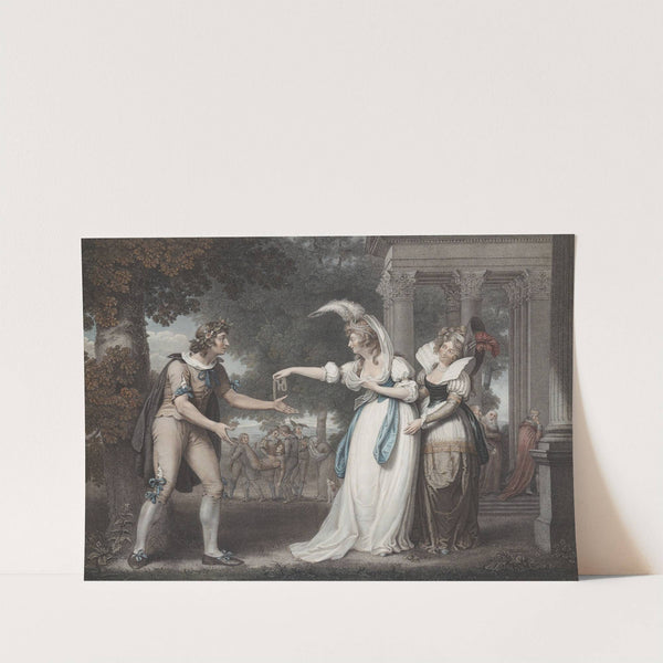 As You Like It, Act I Scene II by After John Downman