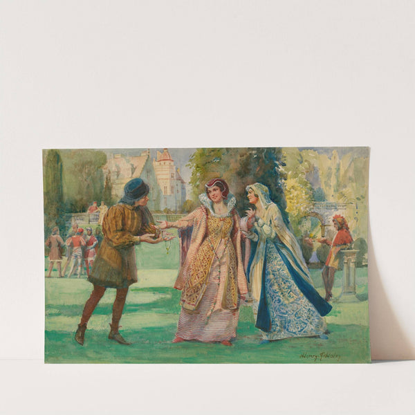 As you like it, I, 2 (1901-1911) by Henry James Haley