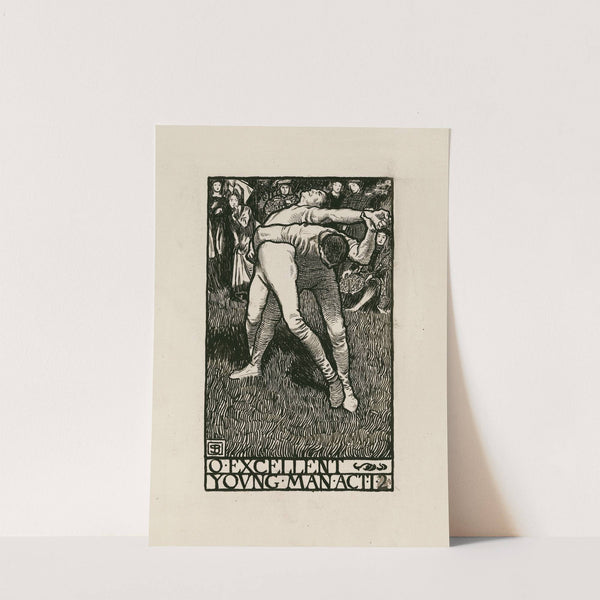As you like it; O excellent young man Act 1.2 (1900) by Byam Shaw