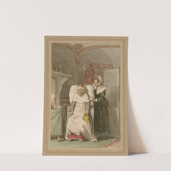 As you like it, scenes of the seven ages of man Pl.7 by John Augustus Atkinson