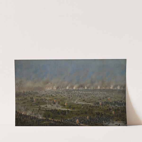 Asalto a la segunda columna brasileña a Curupaytí (1894) by Cándido Lopez