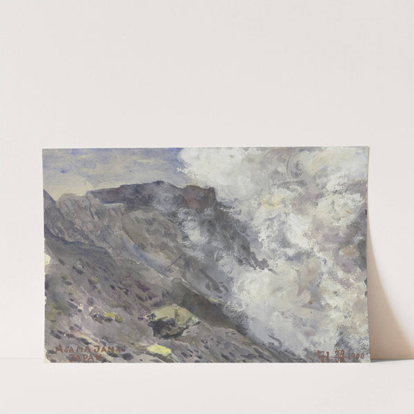 Asamajama in Japan by Fritz Hauck