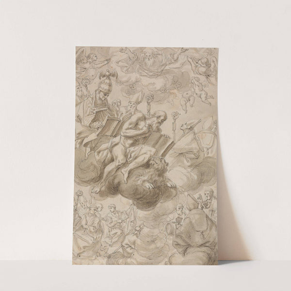 Ascension of Saint Jerome by Karel Škréta