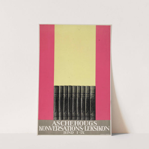 Aschehougs konversations-leksikon ; bind I – IX (1925) by Litografia. Bekkelaget