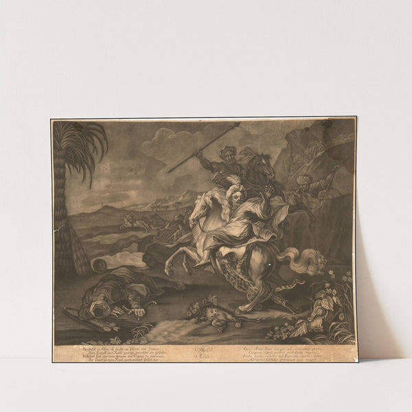 Asia (1770) by Johann Elias Ridinger