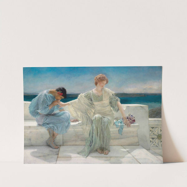 Ask me no more by Lawrence Alma-Tadema