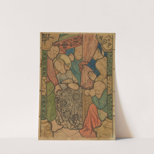 Asleep of Mary by Józef Mehoffer