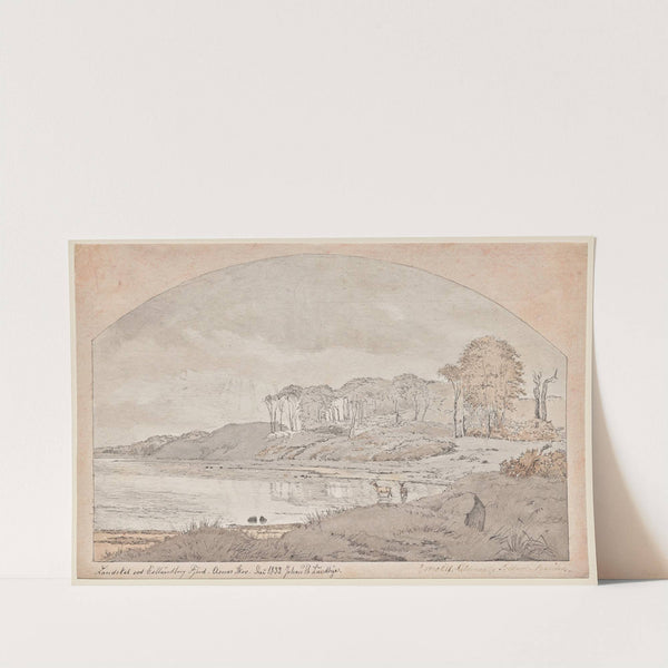 Asnæs Skov, Bay at Kalundborg Fjord (1839) by Johan Thomas Lundbye