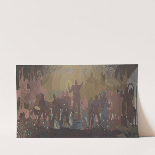 Aspects of Negro Life; From Slavery to Reconstruction (1935) by Aaron Douglas