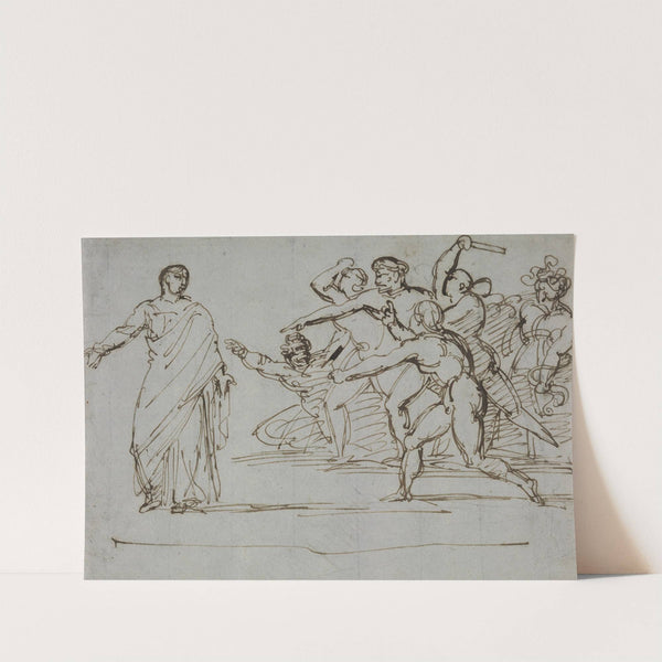 Assassination of Tiberius by Théodore Géricault