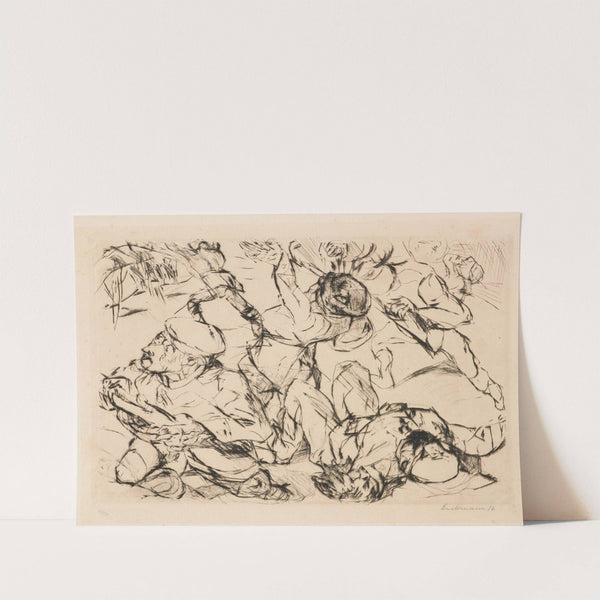 Assault (1916) by Max Beckmann