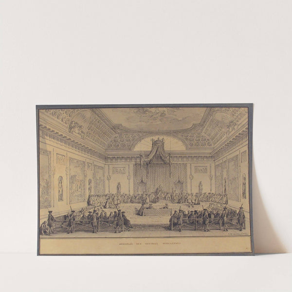 Assembly of Notables, Versailles, 1787 by Jean Michel Moreau the Younger