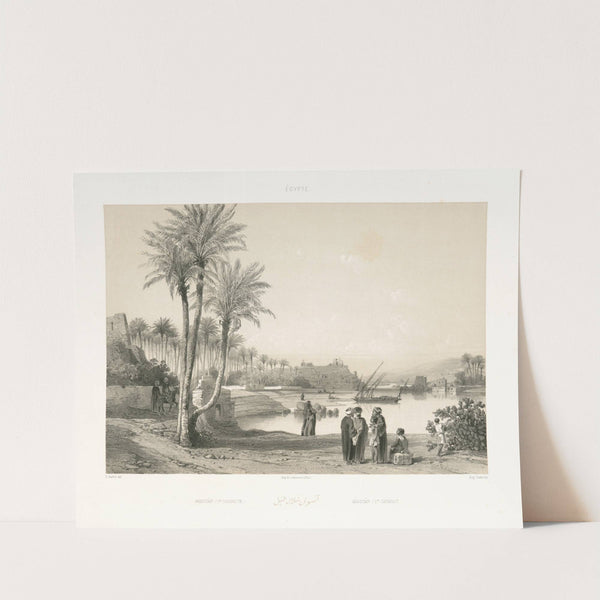 Assouân (1re Cataracte), Assouân (1st Cataract) (1851) by Prosper Barbot