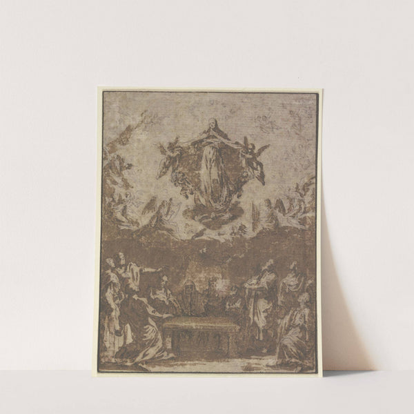 Assumption of Mary by Jacques Callot