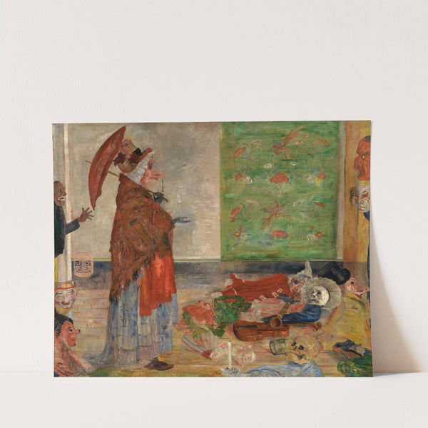 Astonishment of the Mask Wouse by James Ensor