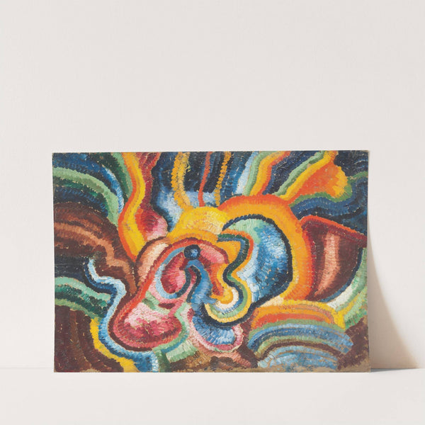 Astrale Composition XVI by Wilhelm Morgner