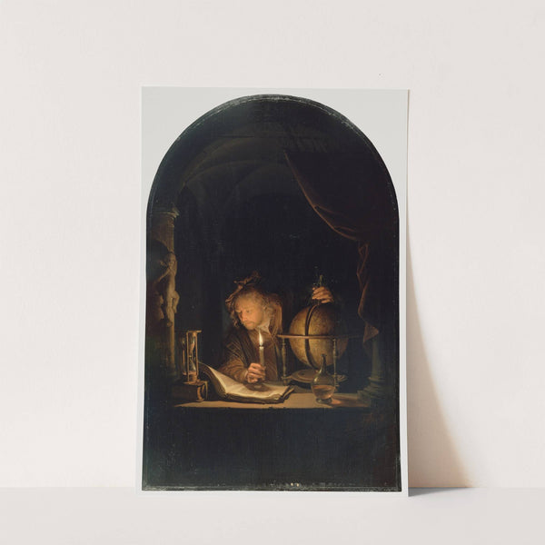 Astronomer by Candlelight by Gerrit Dou