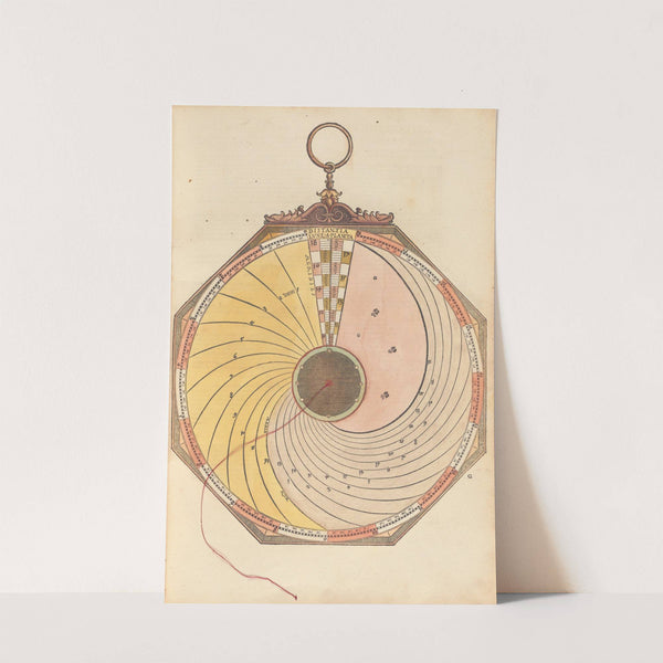 Astronomicum cæsareum pl 018 (1540) by Petrus Apianus