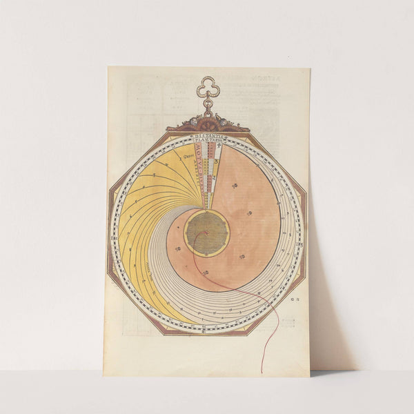 Astronomicum cæsareum pl 019 (1540) by Petrus Apianus