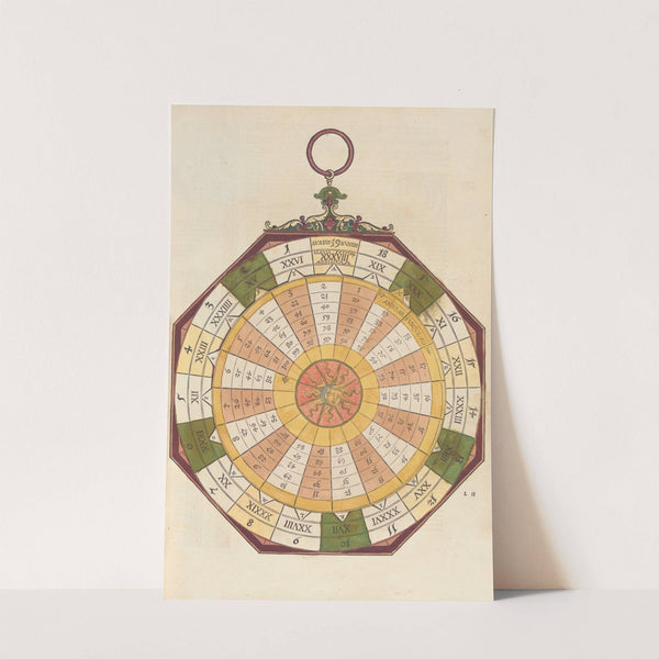 Astronomicum cæsareum pl 032 (1540) by Petrus Apianus