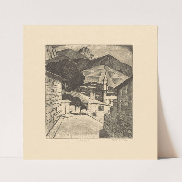 Kool in een landschap (1911 - 1941) by Arend Hendriks