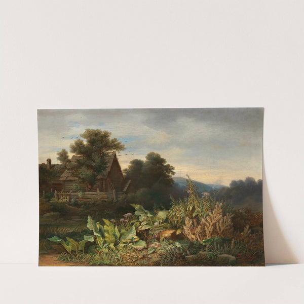 At a Creek (1867) by Tina Blau