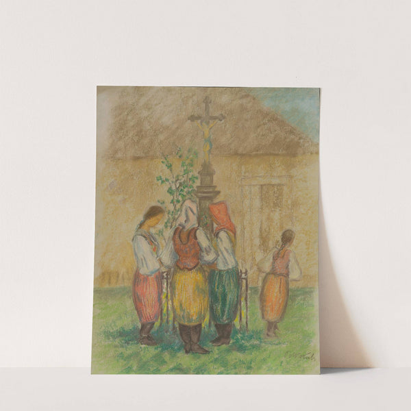 At a Cross by Štefan Polkoráb