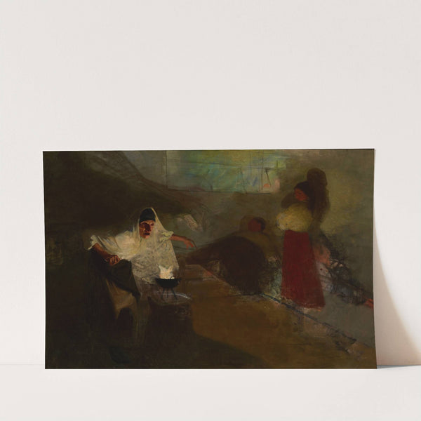 At a Fortune-Teller by Stanisław Grocholski