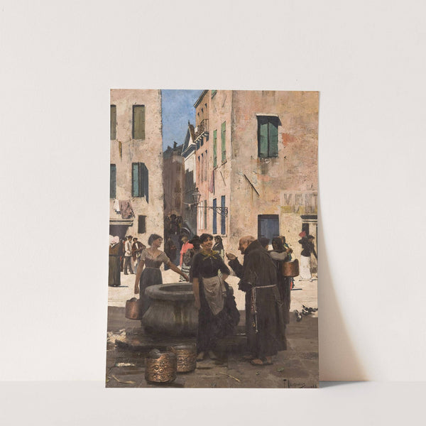 At a water well by Teodor Axentowicz