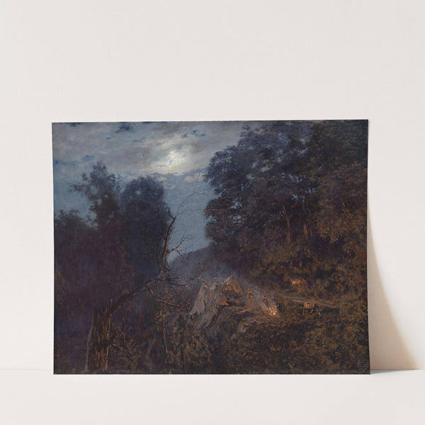 At dawn by Nikolay Nikanorovich Dubovskoy