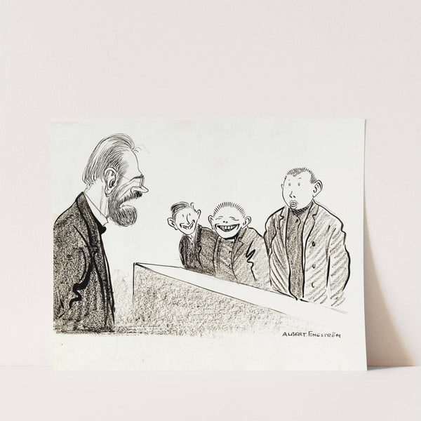 At Elementary School (1905) by Albert Engström