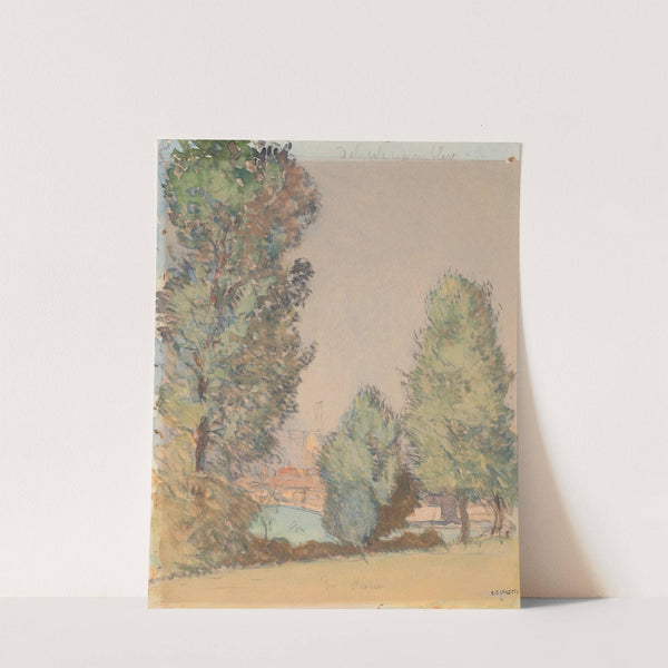 At Finchingfield by Sir George Clausen