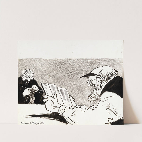 At Gunnis Home in Drängsveda (1906) by Albert Engström