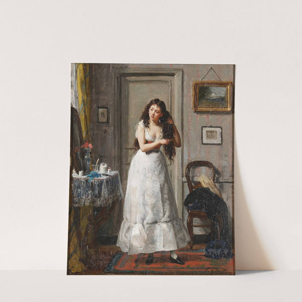 At Her Toilette by Victor Gabriel Gilbert