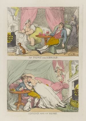 At home and abroad. Abroad and at home (1807)
