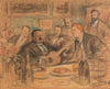 At Konstantin Alexeyevich Korovinâs, ‘Songs of Ancient Times (Chaliapin and the Artists)’