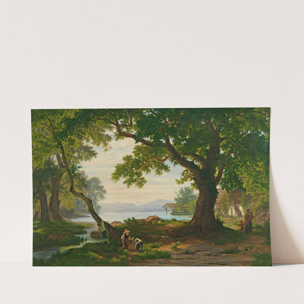 At Lake Sempach by Robert Zünd